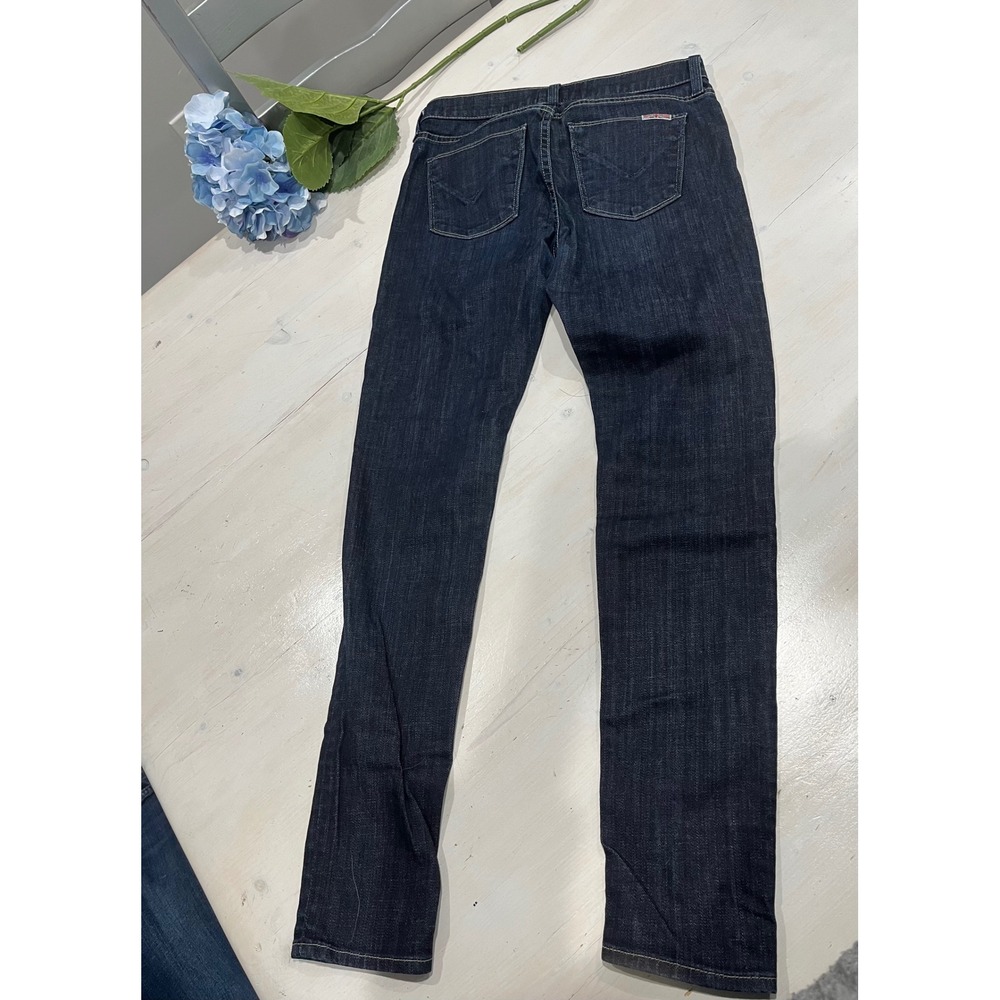 Hudson Jeans Dark Wash Denim Straight Leg Women's Jeans Size 26 - Picture 5 of 7